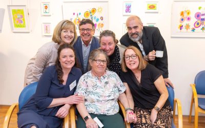 Witches, Cats & Flowers: Renal dialysis patient Nicola Power launches first art exhibition